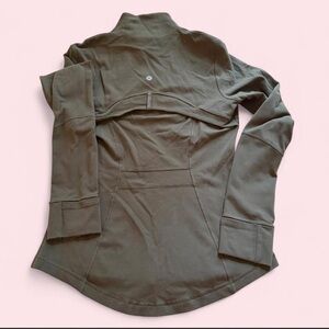 lululemon athletica Olive Green Utility Jacket with Thumbhole Cuffs